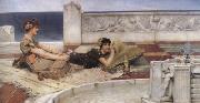 Alma-Tadema, Sir Lawrence Love's Votaries (mk23) oil painting on canvas